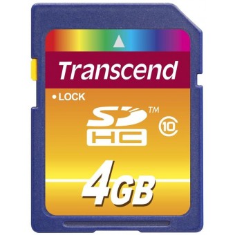 Transcend SD 4Gb TS4GSDHC10